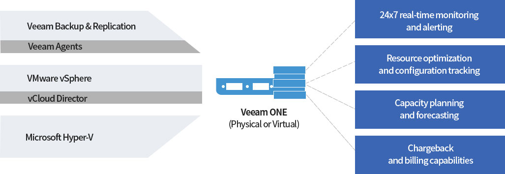 Veeam ONE(Physical or Virtual)